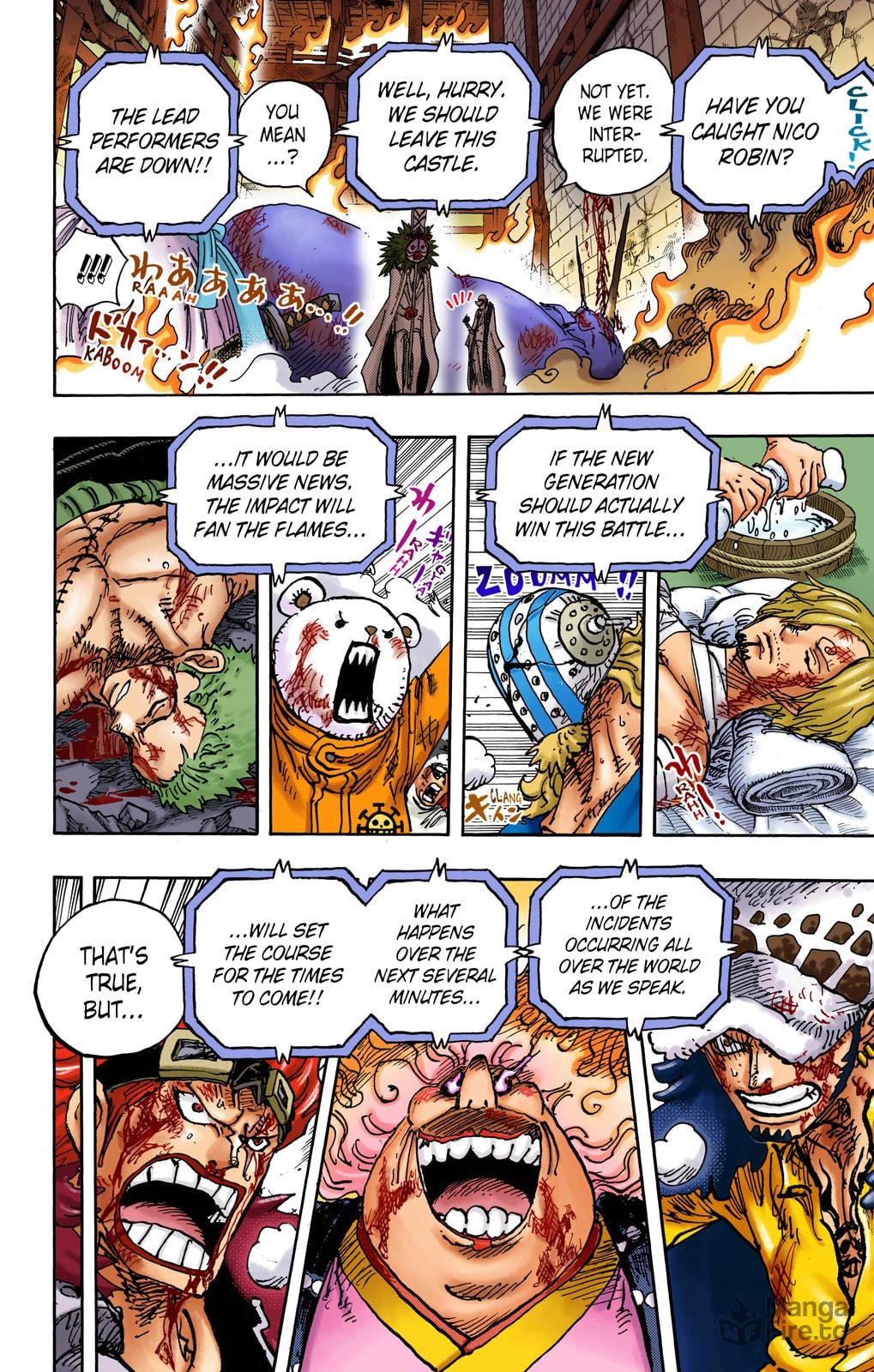 One Piece Digital Colored Chapter 1036 image 15